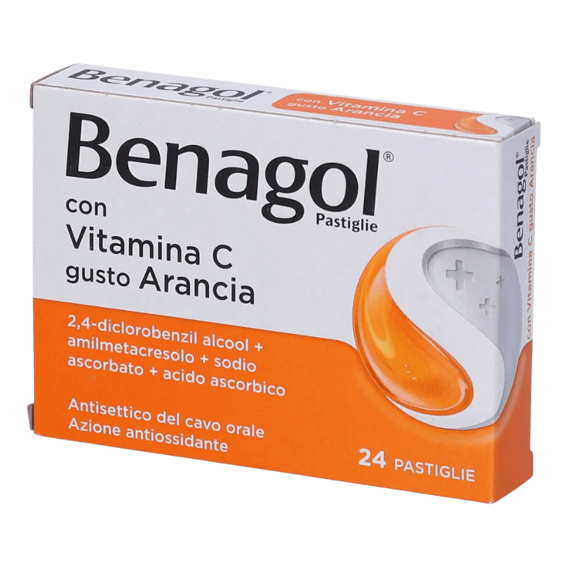 BENAGOL VITAMINA C ALL'ARANCIA 24 PASTIGLIE