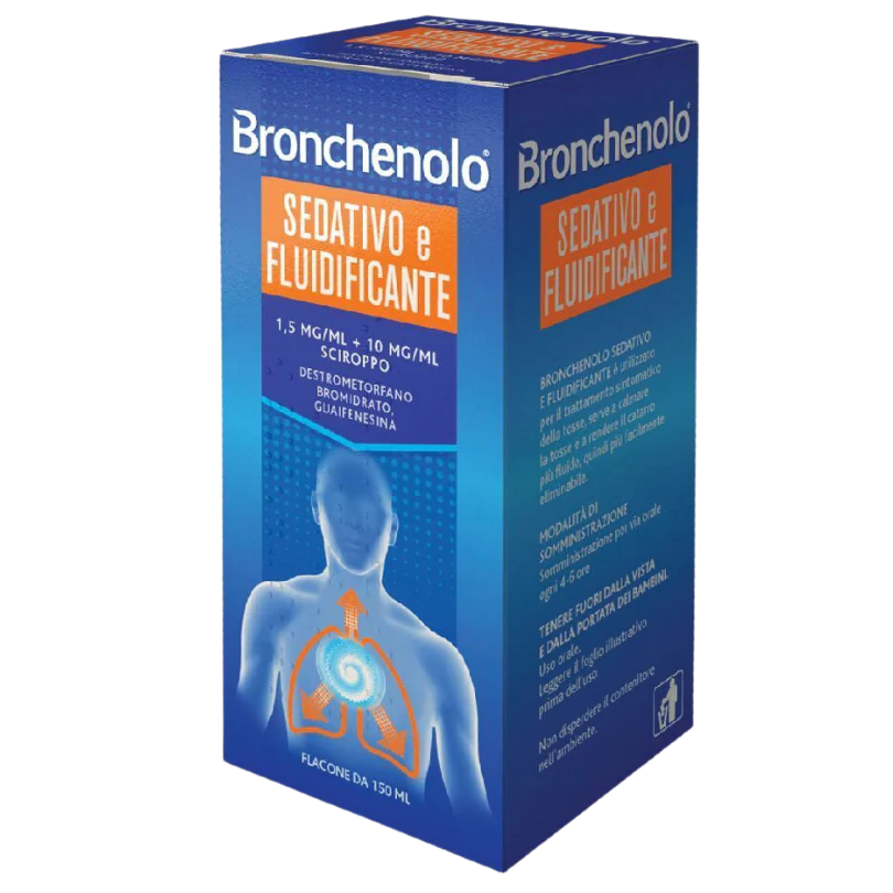 BRONCHENOLO SEDATIVO E FLUIDIFICANTE SCIROPPO 150 ML