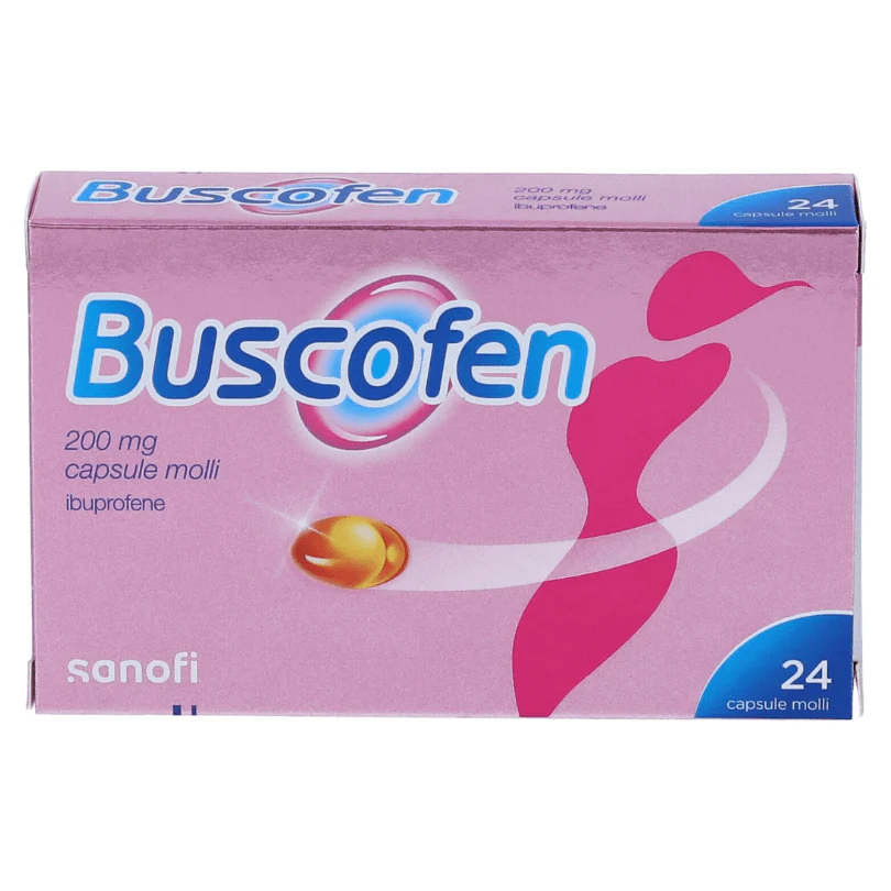 BUSCOFEN 24 CAPSULE MOLLI DA 200 MG