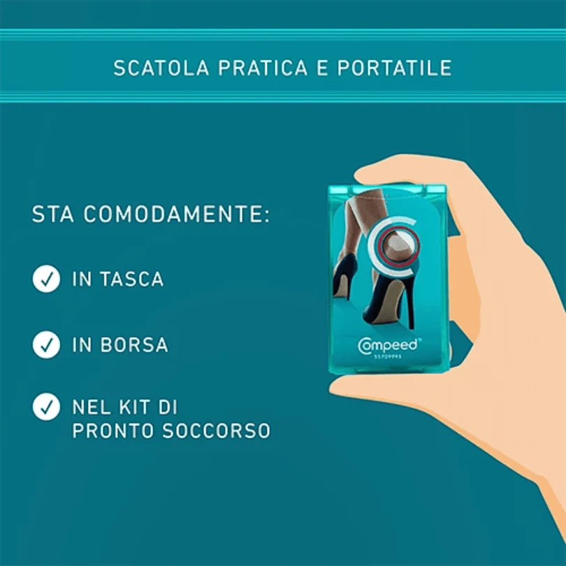 CEROTTO PER VESCICHE TACCHI ALTI 5 PEZZI - Image 3