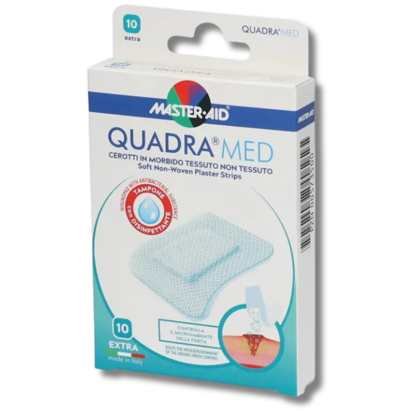 CEROTTO MASTER-AID QUADRA DERMOATTIVO EXTRA 20 PEZZI