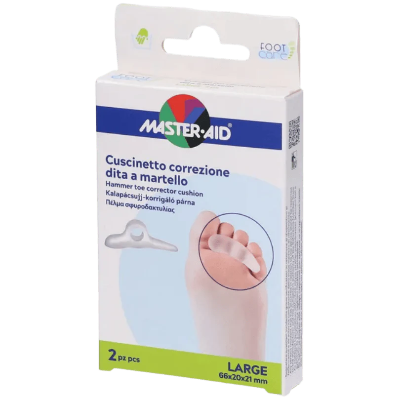 MASTER-AID CUSCINETTO CORREZIONE DITA A MARTELLO LARGE 2 PEZZI