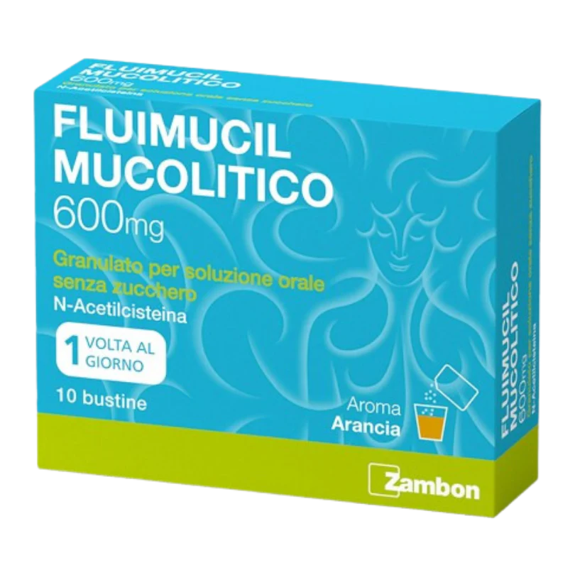 FLUIMUCIL MUCOLITICO 10 BUSTINE DA 600 MG