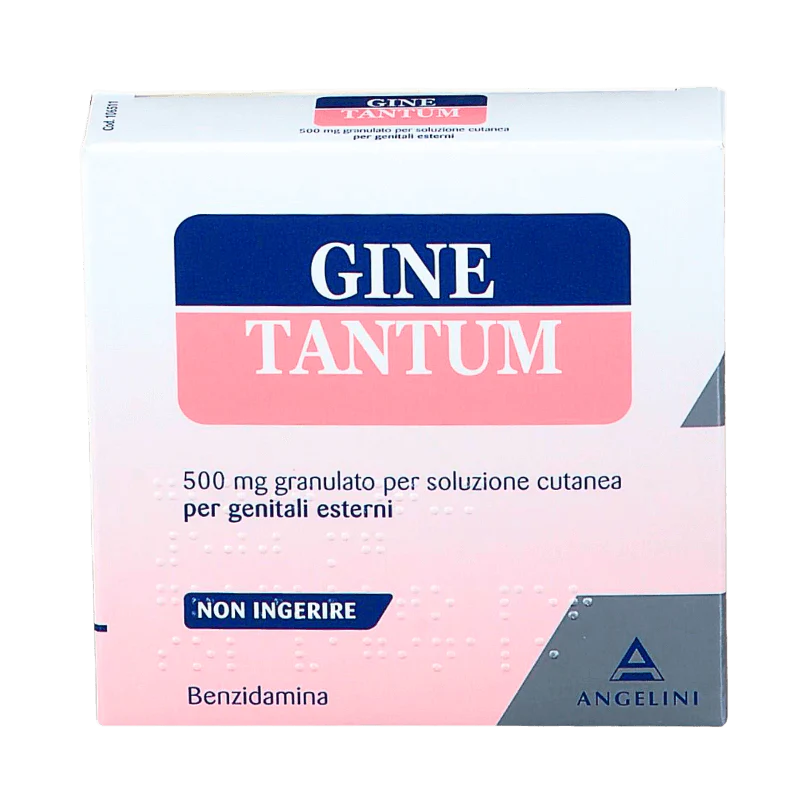 GINETANTUM*10 bust polv vag 500 mg