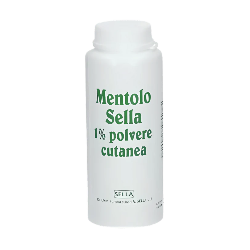 TALCO MENTOLATO POLVERE CUTANEA 1%