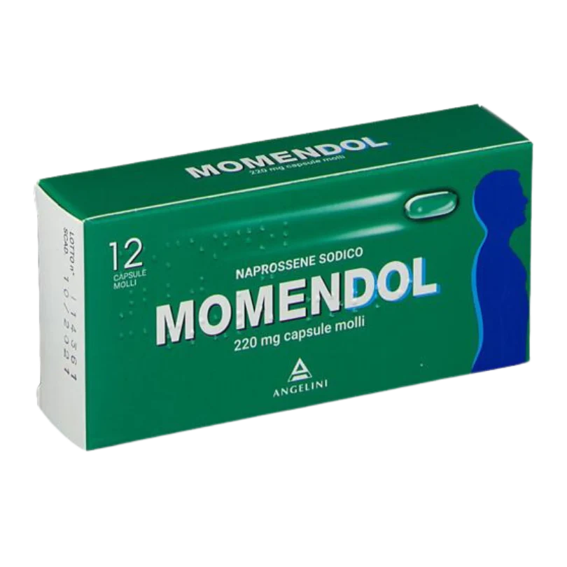 MOMENDOL 12 CAPSULE MOLLI DA 220 MG