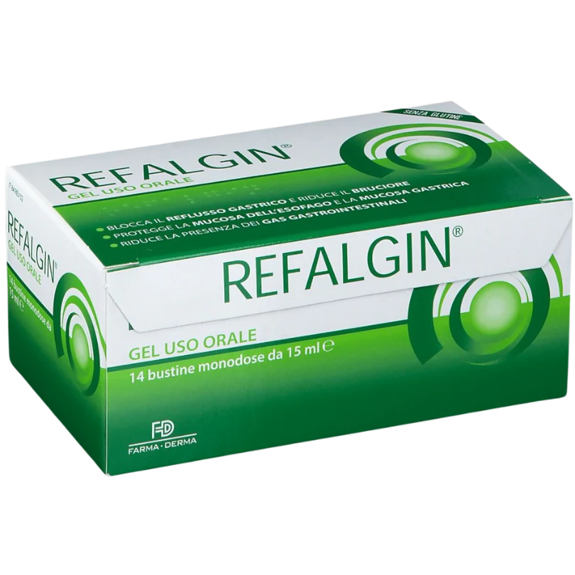 REFALGIN GEL OROSOLUBILE ANTIREFLUSSO 14 BUSTINE 15 ML