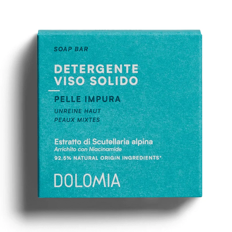 SOAP BAR VERDE - DETERGENTE VISO SOLIDO PELLE IMPURA