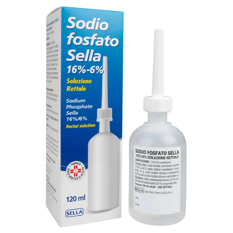 CLISTERE DI SODIO FOSFATO 1 FLACONE DA 120 ML