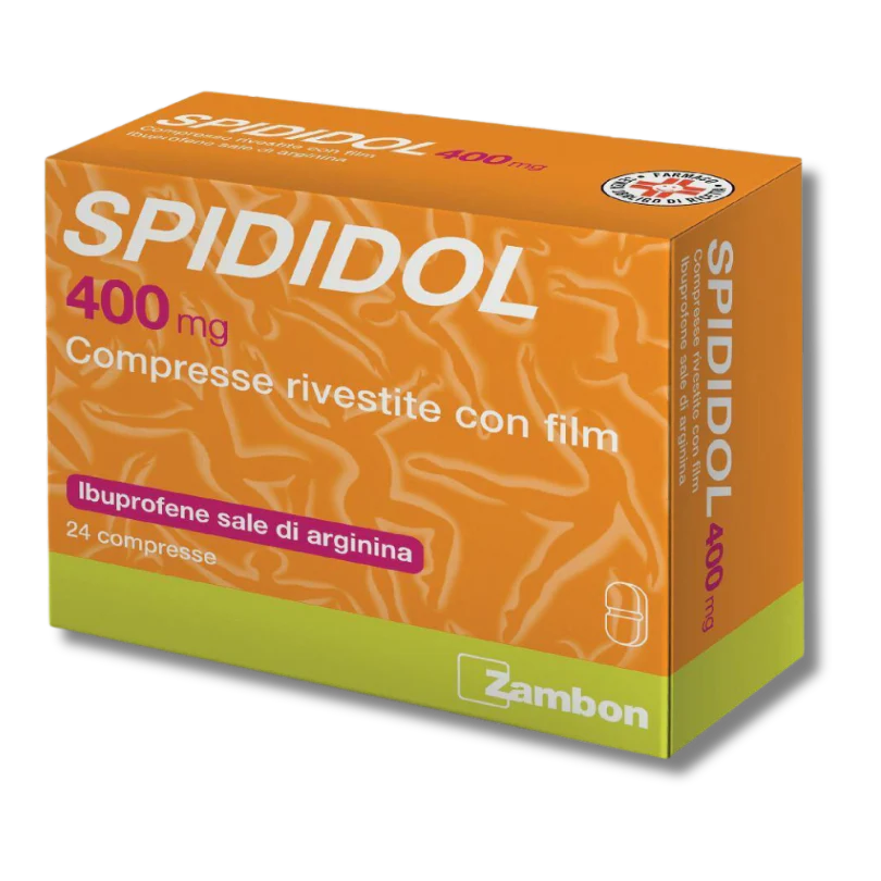 SPIDIDOL 24 COMPRESSE RIVESTITE DA 400 MG
