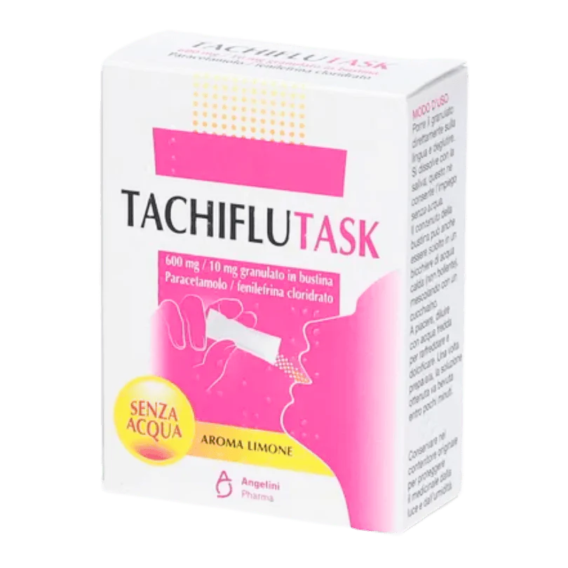 TACHIFLUTASK 10 BUSTINE ORALI DA 600+10 MG