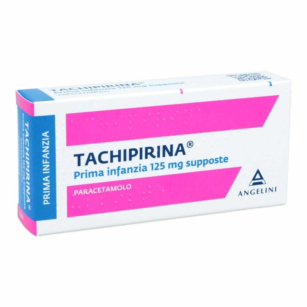 TACHIPIRINA PRIMA INFANZIA - 10 SUPPOSTE DA 125 MG