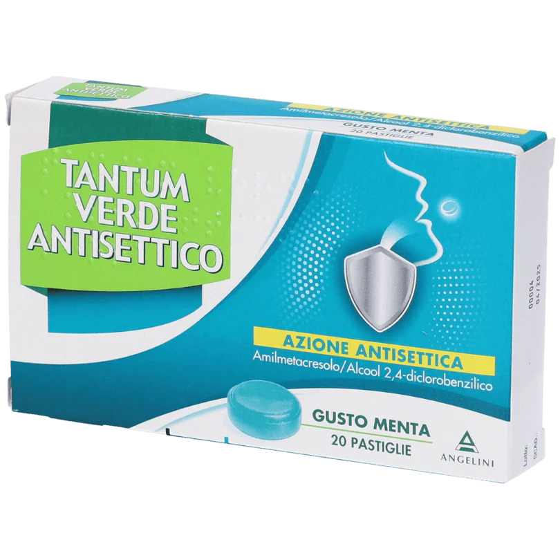 TANTUM VERDE ANTISETTICO 20 PASTIGLIE ALLA MENTA