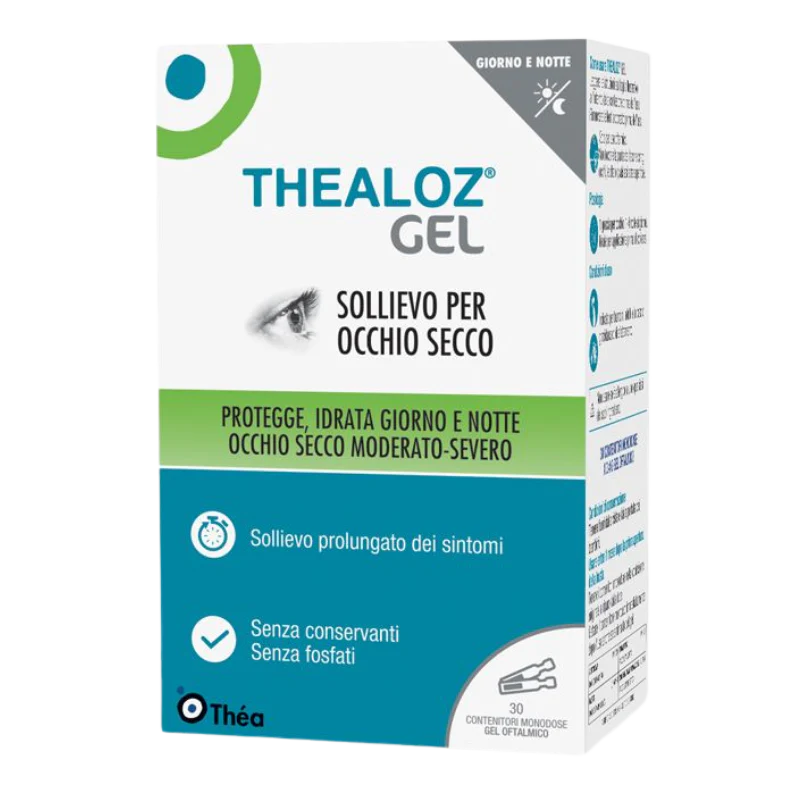 THEALOZ GEL OFTALMICO 30 CONTENITORI MONODOSE 0,4 G
