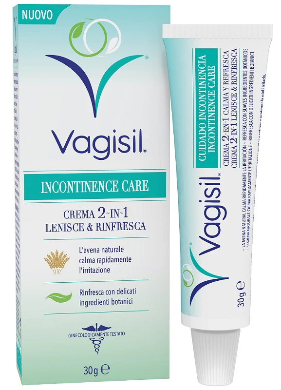 VAGISIL INCONTINENCE CARE CREMA 2-IN-1