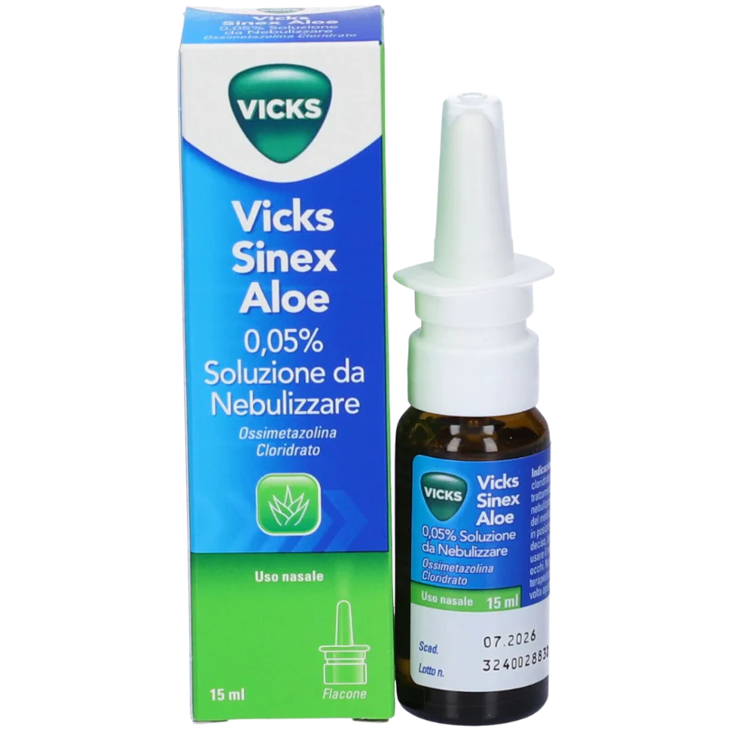VICKS SINEX ALOE SPRAY NASALE 15 ML